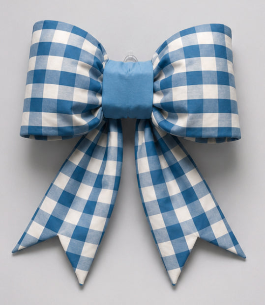 Light Blue Gingham Mini