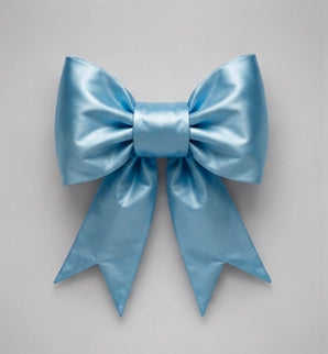 Baby Blue Satin Finery